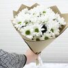 5 хризантем в оформлении в FLORISTICA по цене 2500