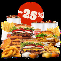 Комбо с Вопперами и Чикен Тар-Тар в Burger King