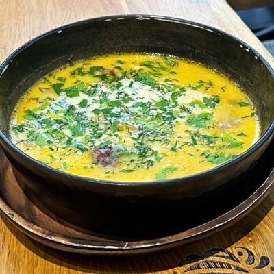 Сливочный суп с белыми грибами в Филин-термы по цене 550 ₽