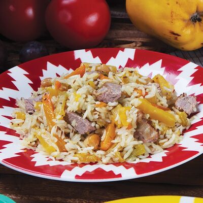 Плов Узбекистан в Чайхана Павлин-Мавлин по цене 695 ₽