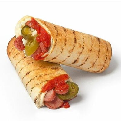 Пицца-ролл Колбаски и халапеньо в New York Pizza по цене 309 ₽