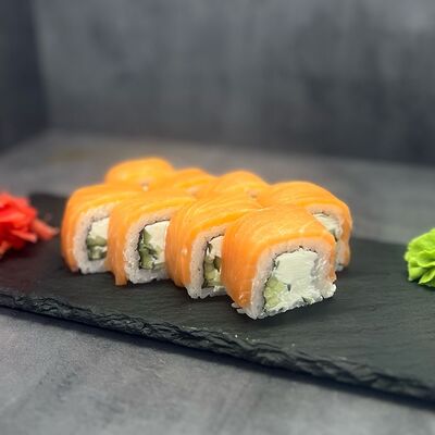 Филадельфия с огурцом в Лось Лосось по цене 860 ₽