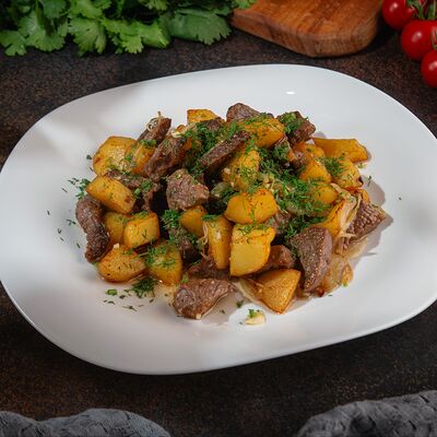 Говядина по-домашнему в Райхон по цене 570 ₽