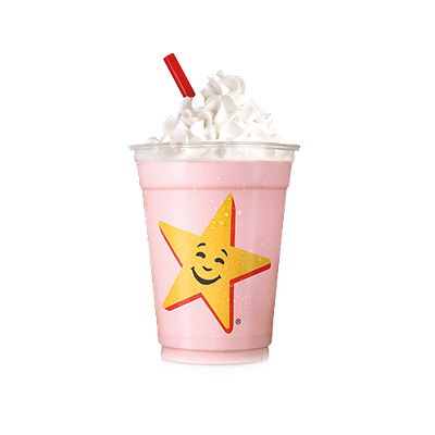 Коктейль Клубника 0,4 в Carl’s Jr. по цене 389 ₽