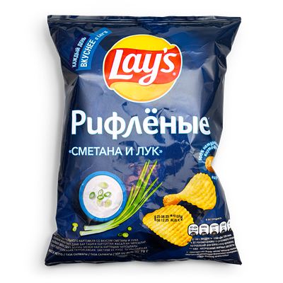 Чипсы Lays сметана лук в Кухня на районе по цене 109 ₽