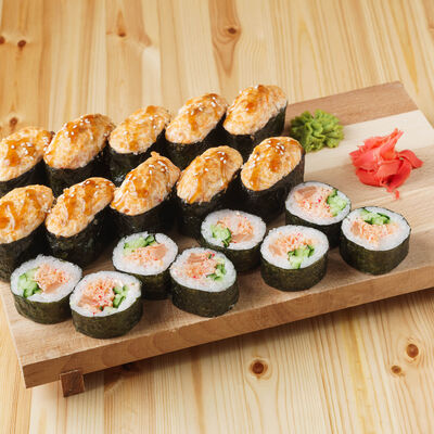 Набор Запечённый для двоих в Суши Рай по цене 1499 ₽