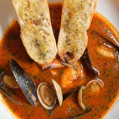 Сицилийский рыбный суп в L'angolo Italiano по цене 59 р.