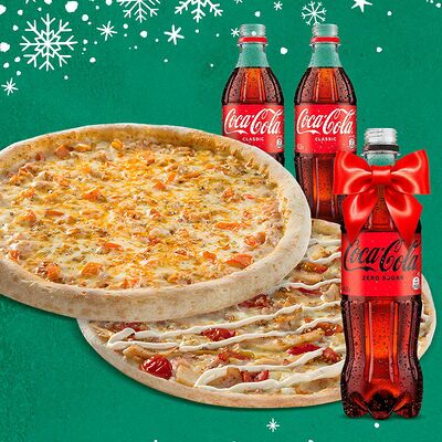 Сет Папа Coca-cola 2 в Papa John's по цене 7600 ₸