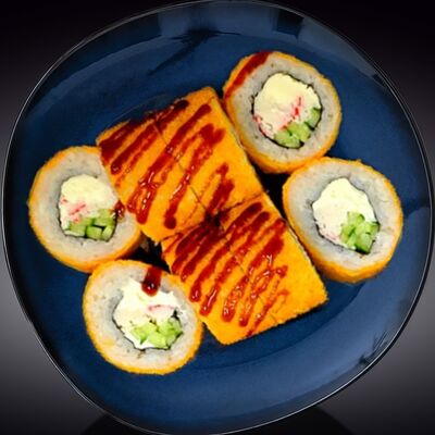 Ролл в темпуре с крабиком в Вкусно Песец по цене 669 ₽