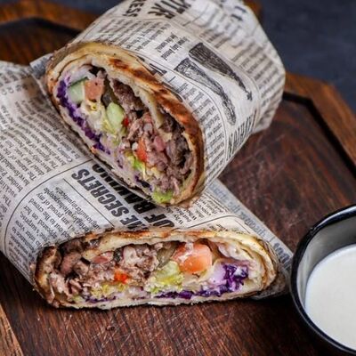 Лаффа-шаурма люля-кебаб из баранины в Мясоедовская по цене 1300 ₽