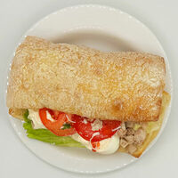 Чиабатта с курицей Цезарь в Уголок