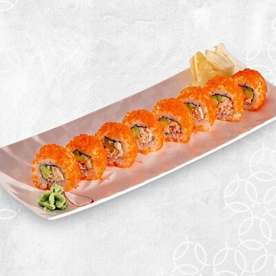 Ролл Калифорния с камчатским крабом в Река Море по цене 785 ₽