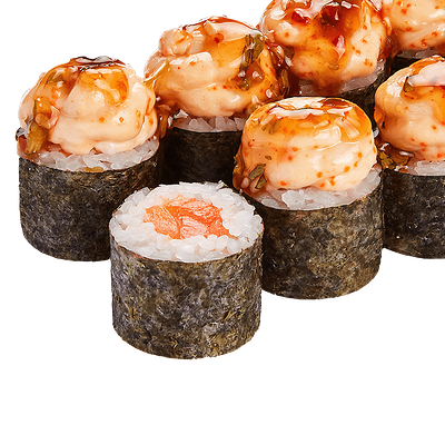 Запеченный Маки с лососем в NinjaFood по цене 558 ₽
