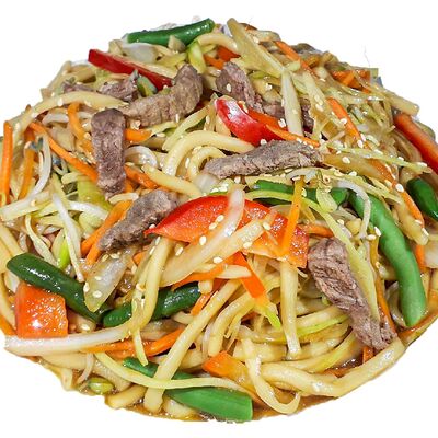 Лапша с говядиной в Asia Wok Food по цене 510 ₽