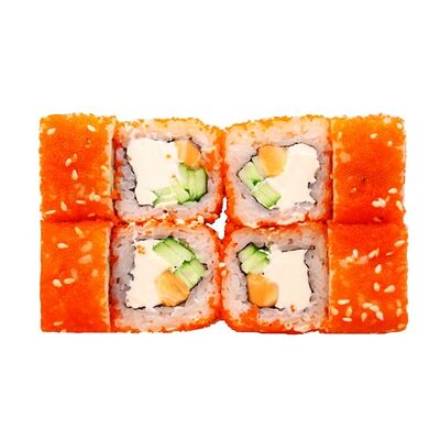 Ролл Калифорния с лососем в Mr vkus по цене 350 ₽