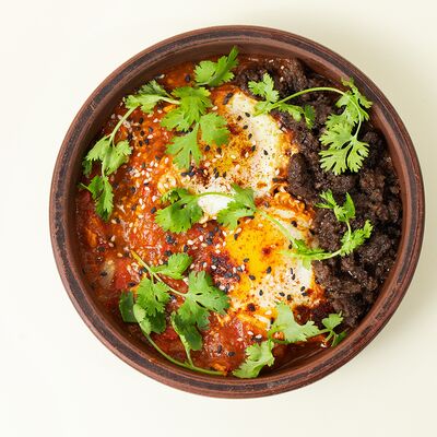 Шакшука с мясом в люди.кофе по цене 520 ₽