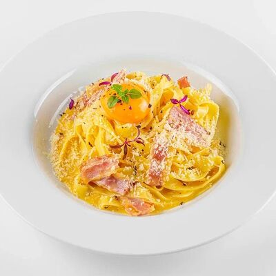 Паста Карбонара в Albert coffee по цене 499 ₽