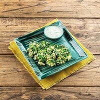 Шпинат с яйцом в Сириус