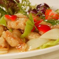 Крабовое мясо в сингапурском стиле в Дружба