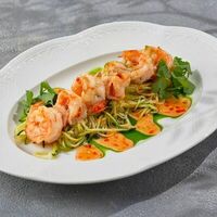 Креветки гриль с соусом чили в Come Mode Cafe
