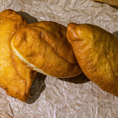 Пирожок с картошкойв Сальмаидрис по цене 90 ₽