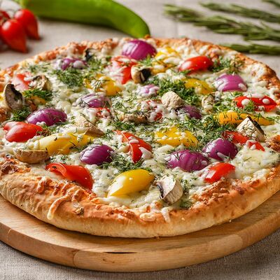 Пицца Вегетарианская в Кроко конди по цене 430 ₽