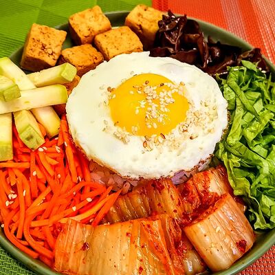 Пибимпап Овощнойв Вкус Кореи по цене 382 ₽