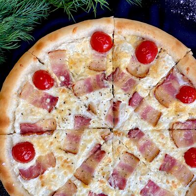 Пицца Карбонара в Кухня на углях по цене 890 ₽