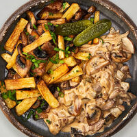 Бефстроганов в Mojo