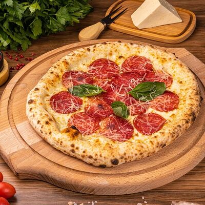 Д. Пицца Салями в Шашлычная на Холме по цене 900 ₽