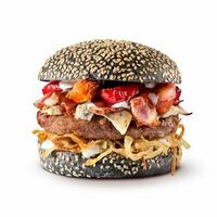 Бургер Блэк стоун барбекю в Burger one