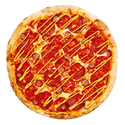 Пицца Супер Мясная круглая в Вулпи пицца по цене 985 ₽