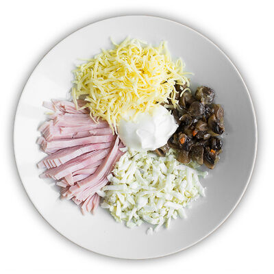 Салат с ветчиной в Bitto Pizza по цене 170 ₽