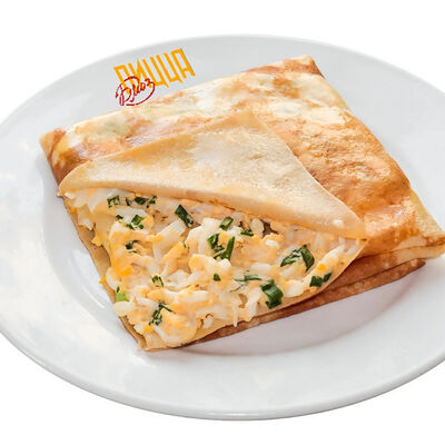 Блин Гурьевский с луком и яйцом в Пицца Блюз по цене 1140 ₸