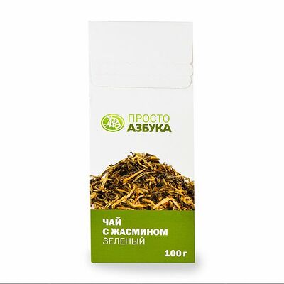 Чай зеленый с жасмином в Азбука Вкуса Экспресс Меню по цене 386 ₽