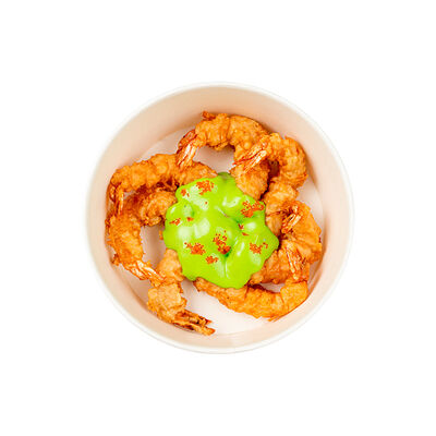 Креветки темпура с зеленым соусом в Sea Zone по цене 794 ₽