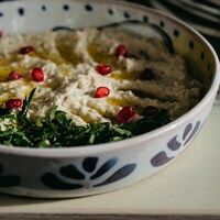 Мутабаль в Абу гош