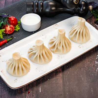 Хинкали с бараниной в КРЫША по цене 690 ₽