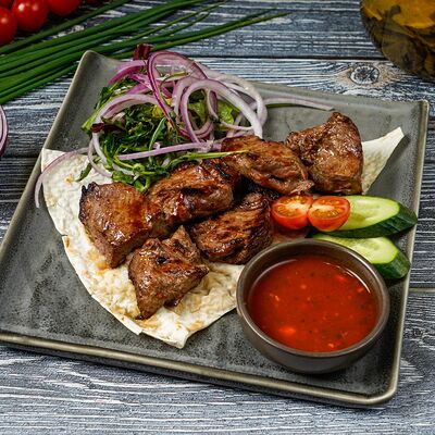 Шашлык из говяжьей мякоти в КАФЕ ВЕСНА по цене 807 ₽