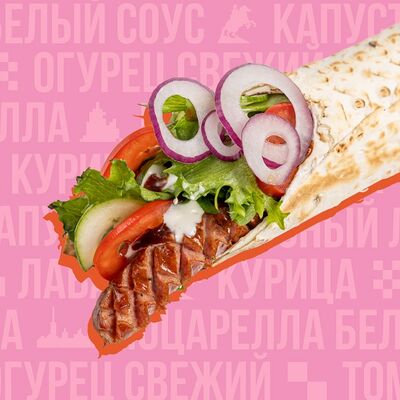 Шаверма с колбасками в Vлаvаше по цене 349 ₽