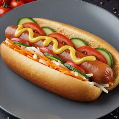 Хот-дог гриль с 1 сосиской в лаваше в Proжарка по цене 270 ₽