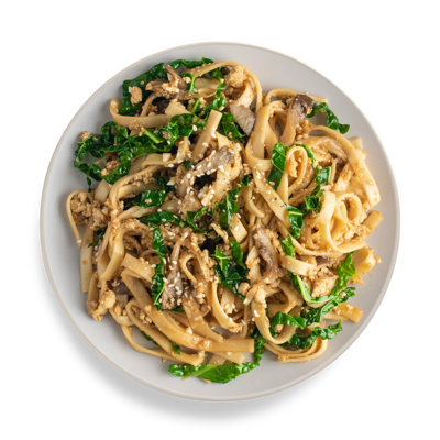 Вок с тофу-скрэмблом и вешенками в Готово китчен по цене 251 ₽