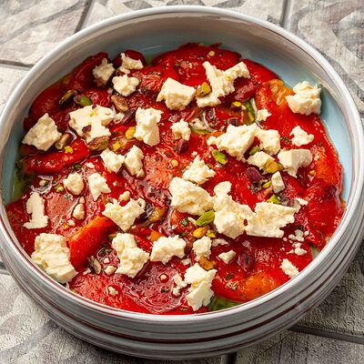 Карпаччо из запеченных перцев в соусе из кахетинского масла в Sesilia по цене 680