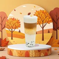 Карамельный Макиато в Tengu Chaka Bubble Tea