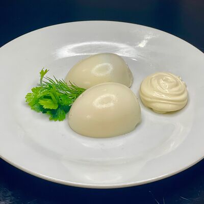 Яйцо под майонезом в Столовая Колобок по цене 72 ₽