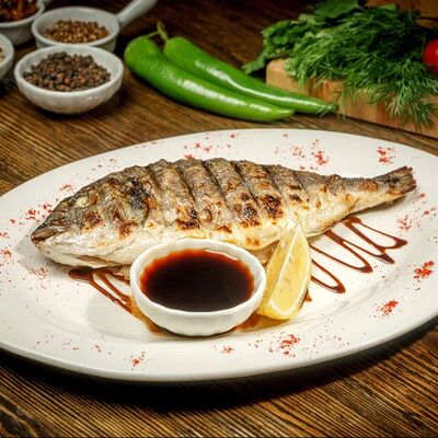 Форель на мангале в Пловная по цене 720 ₽