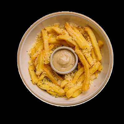 Я - Картофель фри с пармезаном и трюфельным майонезом в Культ бар по цене 650 ₽