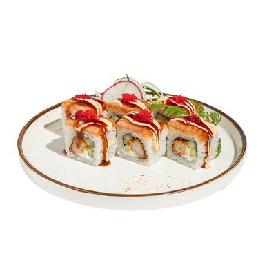 Ролл Эби Филадельфия в Делюсь добром по цене 920 ₽