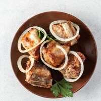 Шашлык из свиных рёберв Дудуки
