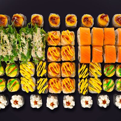 Мега-сет в Многосуши по цене 1999 ₽